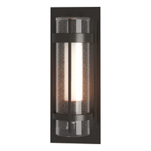 Hubbardton Forge 305898-SKT-14-ZS0656 - Torch  Seeded Glass Large Outdoor Sconce