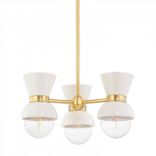 Mitzi by Hudson Valley Lighting H469603-AGB/CCR - Gillian Semi Flush