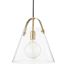 Mitzi by Hudson Valley Lighting H162701L-AGB - Karin Pendant