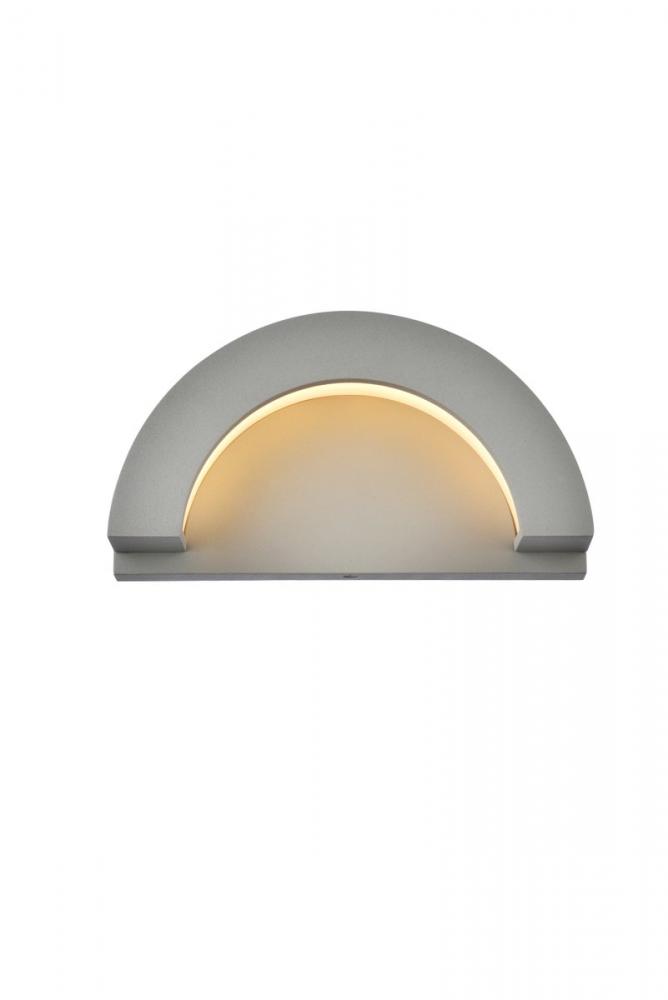 Raine Integrated LED Wall Sconce in Silver