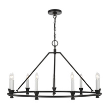 Visual Comfort & Co. Studio Collection CC1179AI - Keystone Medium Chandelier