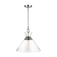 Visual Comfort & Co. Studio Collection CP1031PN - Atlantic Wide Pendant