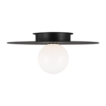 Visual Comfort & Co. Studio Collection KF1021MBK - Nodes Large Flush Mount