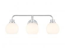 Savoy House Meridian M80081CH - 3-Light Bathroom Vanity Light in Chrome