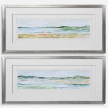 Uttermost 41594 - Panoramic Seascape Framed Prints Set/2