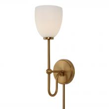 Uttermost 22580 - Trophy 1 Light Brass Sconce