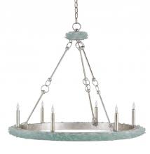 Currey 9870 - Tidewater Silver Chandelier