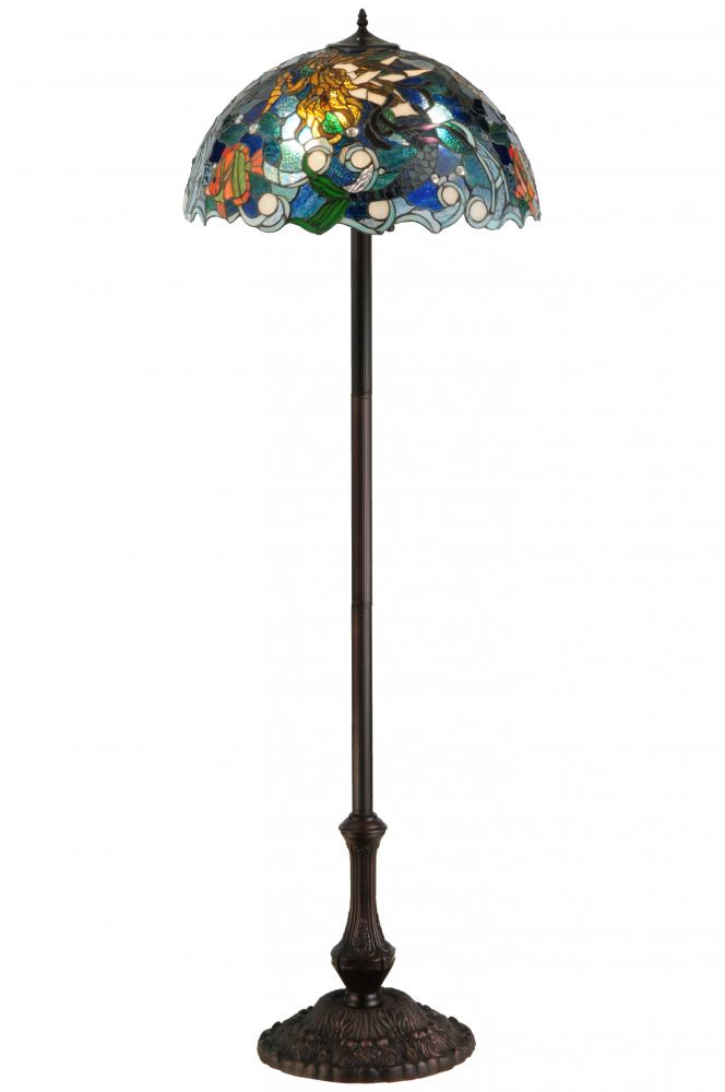 61.5"H Mermaid of the Sea Floor Lamp