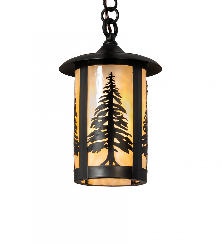 8" Wide Fulton Tall Pines Mini Pendant