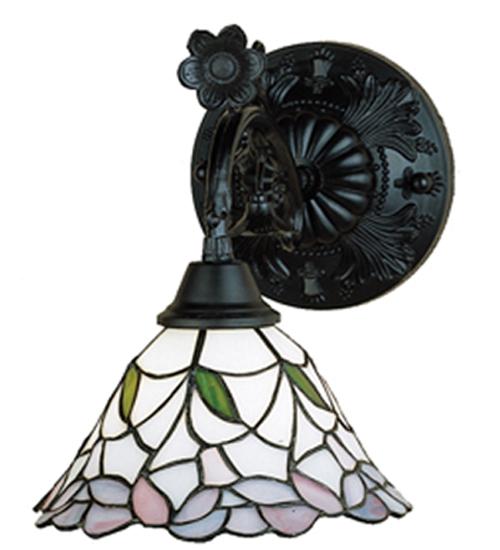 9"W Daffodil Bell Wall Sconce