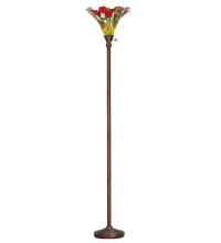 Meyda White 127155 - 73.5"H Tulip Torchiere