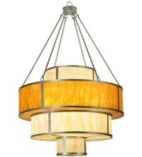 Meyda White 127927 - 44"W Jayne 4 Tier Pendant