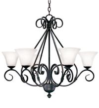 Meyda White 129201 - 30" Wide Olivia 6 Light Chandelier