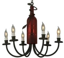 Meyda White 131185 - 18" Wide Tuscan Vineyard 6 Light Chandelier