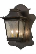 Meyda White 137505 - 18" Wide Fanucchi Lantern Wall Sconce