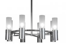 Meyda White 143040 - 62"W Farmington 8 LT Chandelier