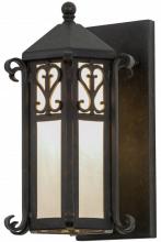 Meyda White 157936 - 9"W Caprice Wall Sconce