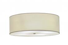 Meyda White 172933 - 30" Wide Cilindro Textrene Flushmount