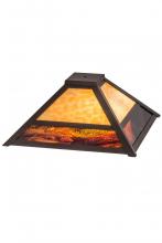 Meyda White 178900 - 17"Sq Mission Prime Shade