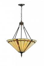 Meyda White 182672 - 24" Wide Belvidere Inverted Pendant