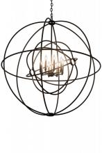 Meyda White 182735 - 43"W Atom Enerjisi 8 LT Chandelier