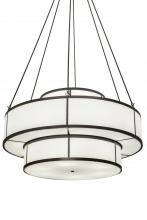 Meyda White 189088 - 66"W Jayne 3 Tier Pendant