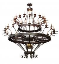 Meyda White 198967 - 112" Wide Chloe 40 Light Chandelier