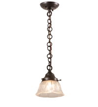 Meyda White 203680 - 7.5" Wide Revival Summer Wheat Mini Pendant