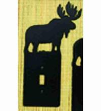 Meyda White 22376 - Moose Single Switch Plate