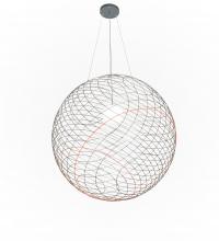 Meyda White 238114 - 60" Wide Geosphere Pendant