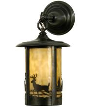 Meyda White 28786 - 8"W Fulton Deer Creek Hanging Wall Sconce